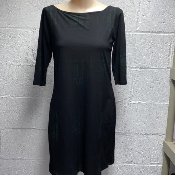 NWT Leota Green and Black Dress small - Picture 1 of 7